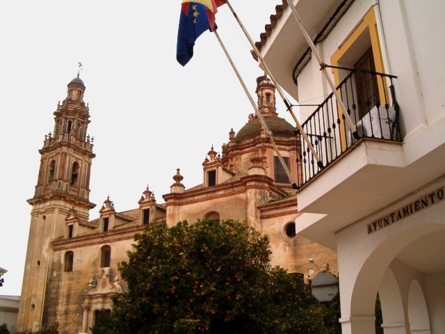 Llegando a la Plaza de Espaa