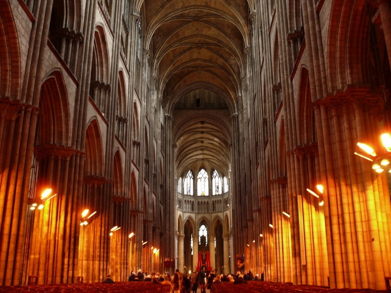 Nave central Catedral de Rouen