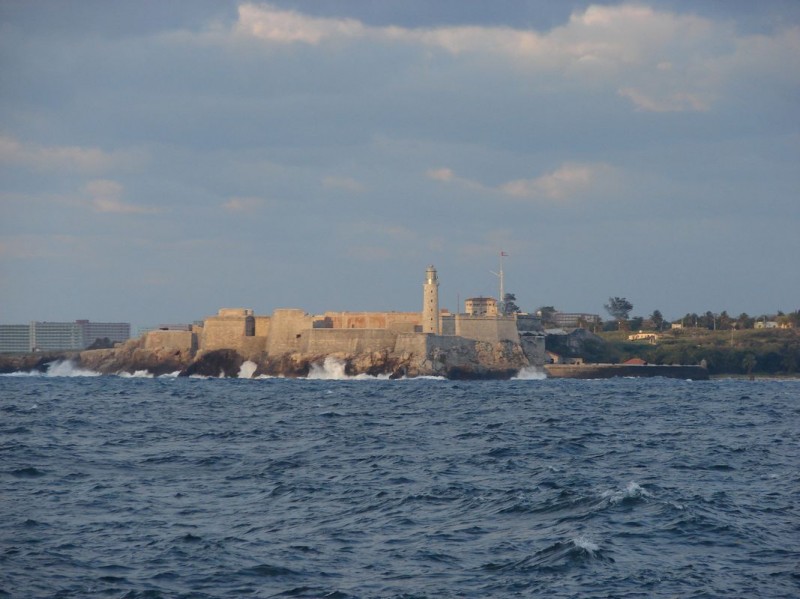 El morro a la luz del atardecer...