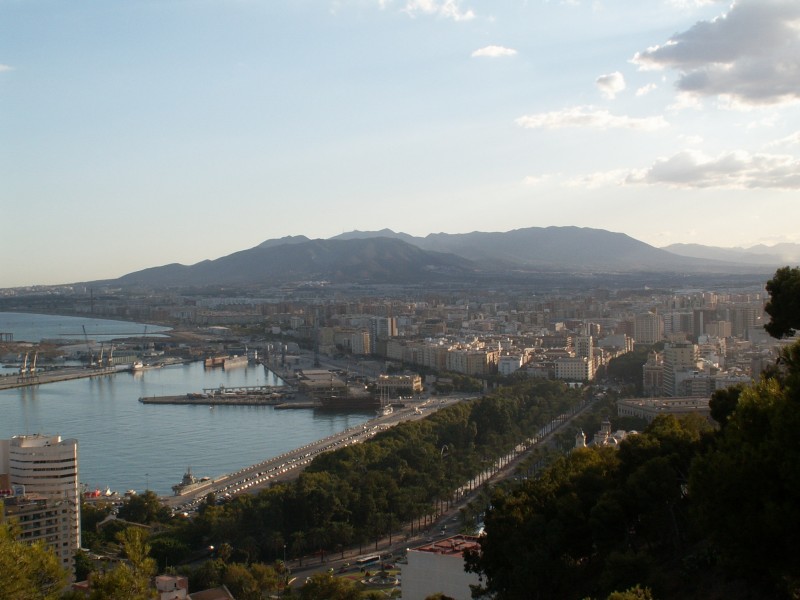 Mlaga desde Gibralfaro