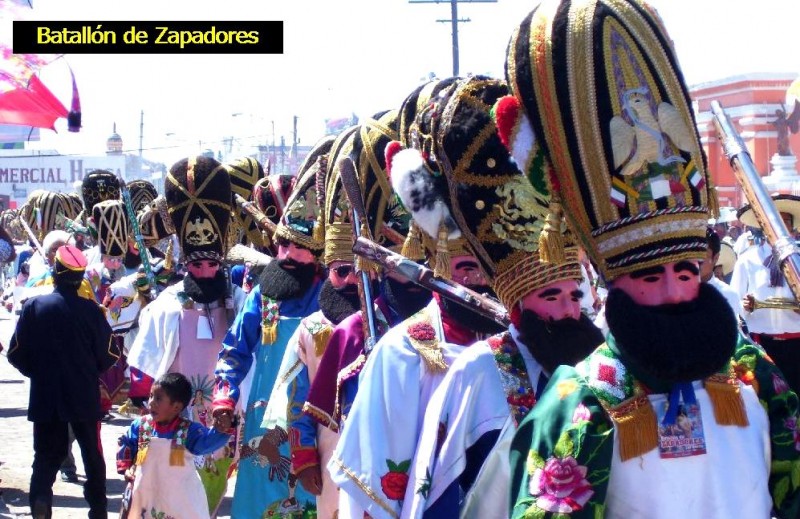 Carnaval de Huejotzingo - Batallón de Zapadores