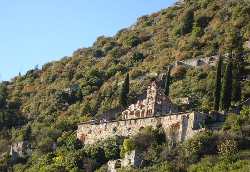 Iglesia Bizantina en Mistras