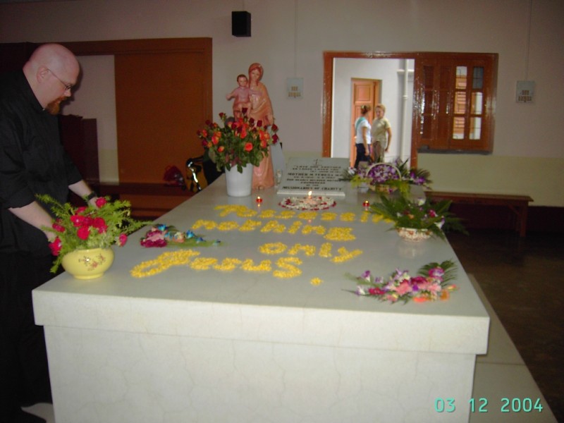 tumba madre Teresa de Kalcuta