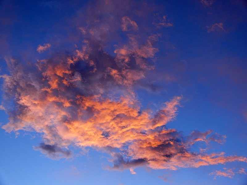 el ocaso de la tormenta...