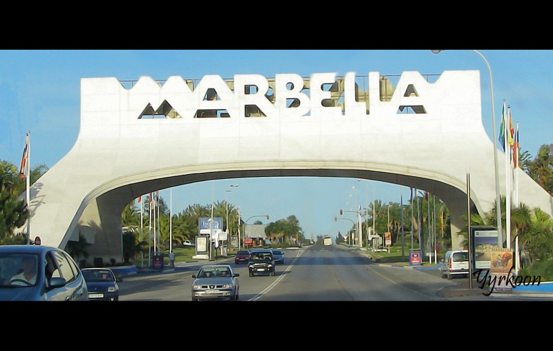 Saliendo de Marbella