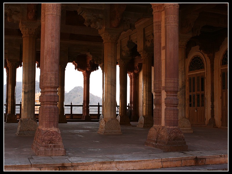 Columnas del palacio