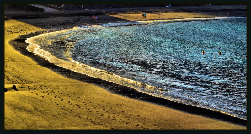 Un bao al atardecer...