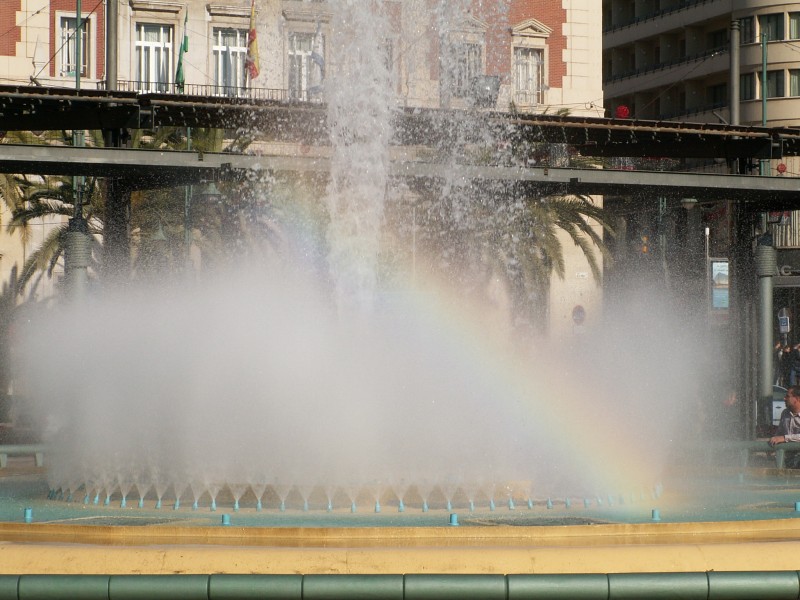 Fuente de colores