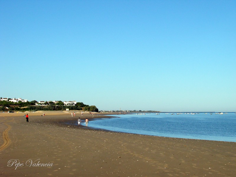 Vista panormica de la playa