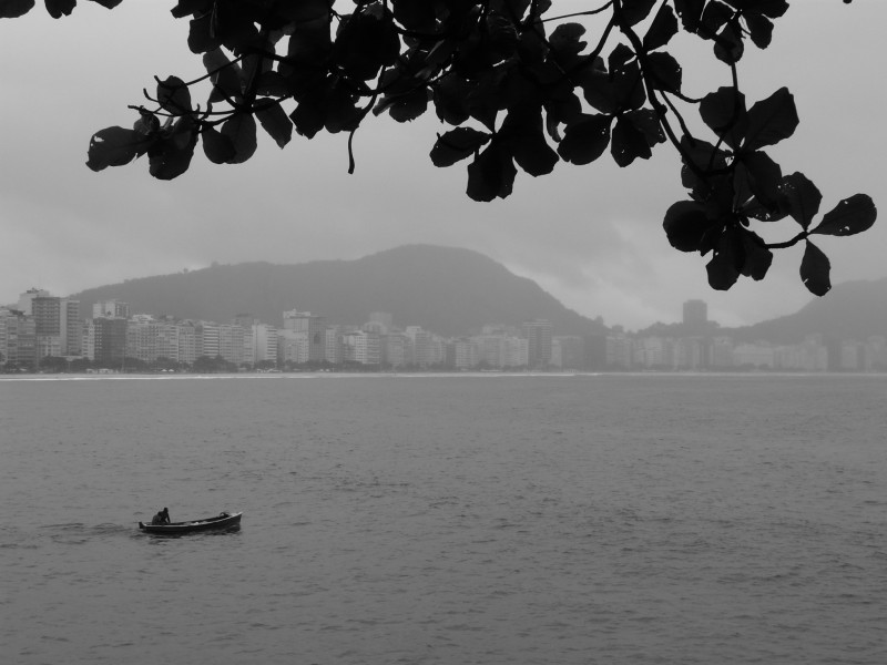 No siempre luce el sol en Copacabana, pero aun y asi es una belleza