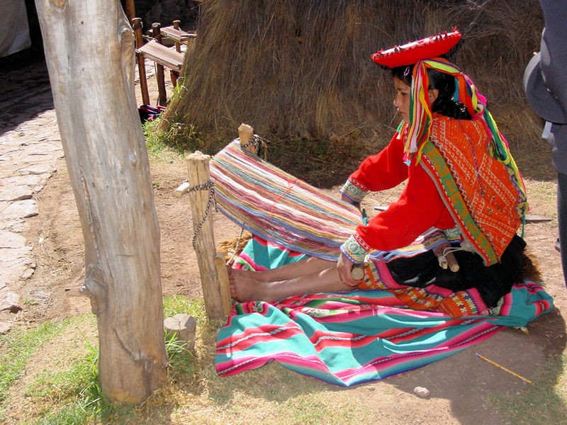 La paciente labor de tejer