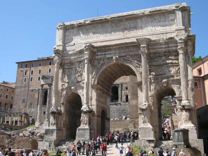  Arco de Septimio Severo