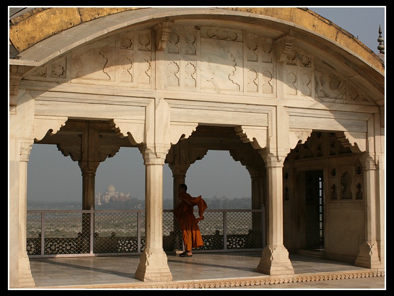 Ventana al Taj Mahal