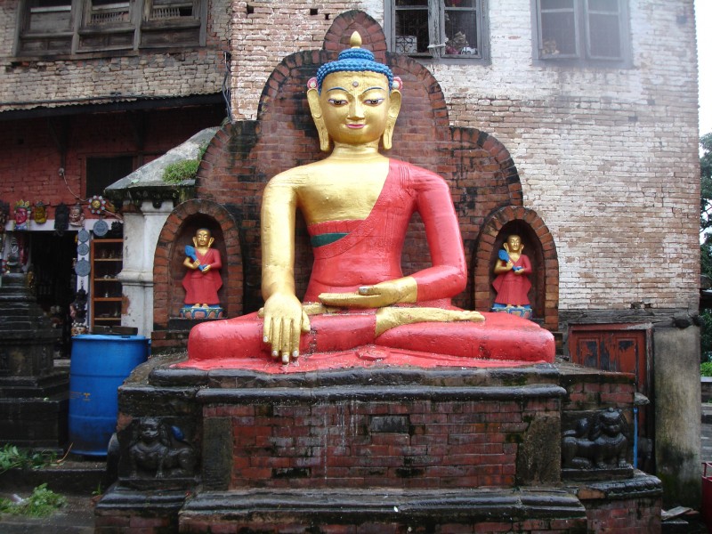 Gran Buda en el Monkey Temple