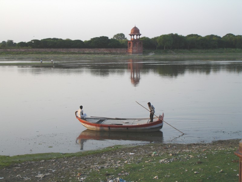 Atardecer en Agra