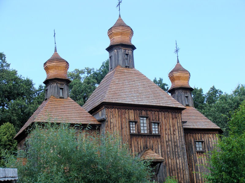Iglesia rural noroeste de Ucrania