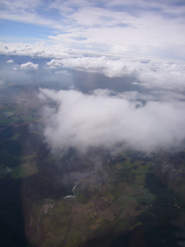 Nubes en fuga