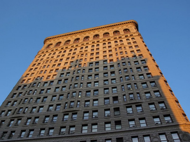 The Flatiron Building (parte trasera)