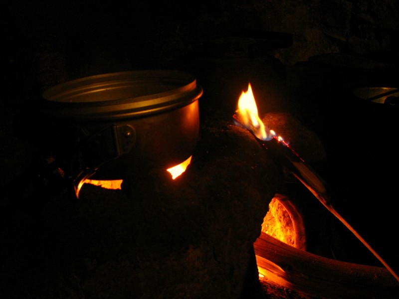 Cocinando al Barro...