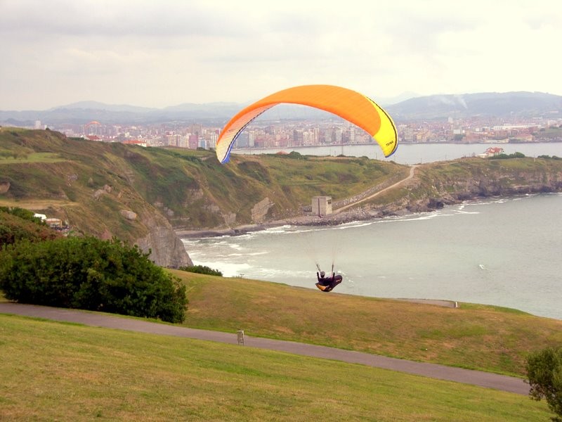 vuelo y mar