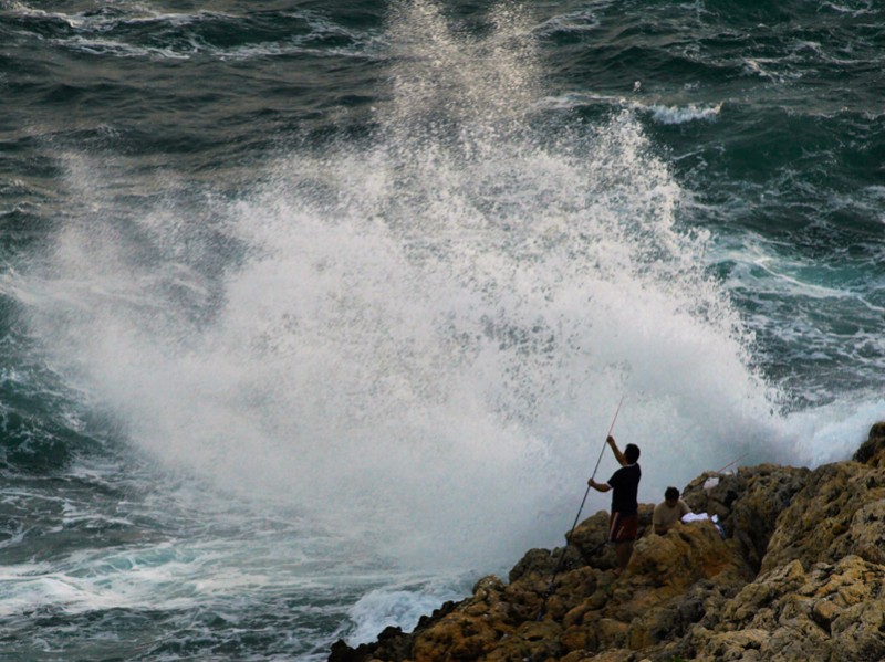 Pescando una ola