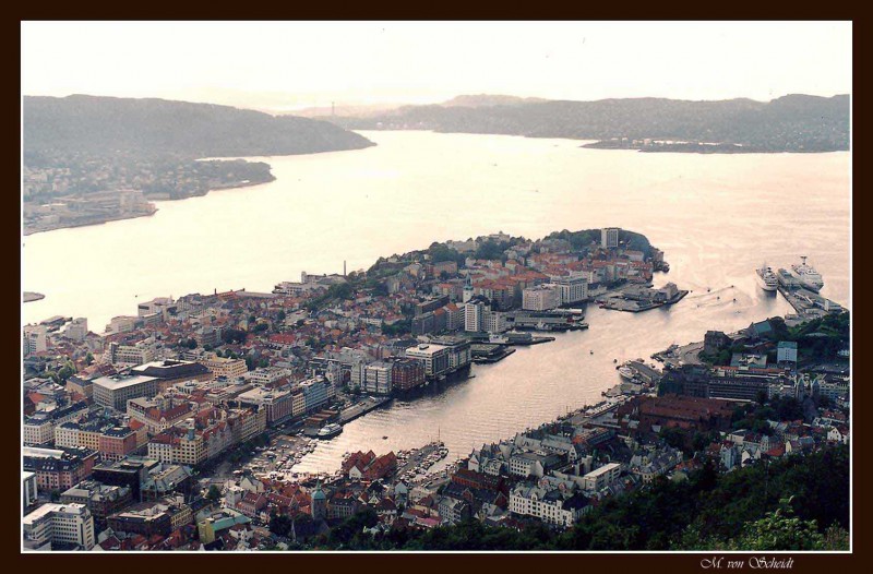 Bergen a vuelo de pajaro