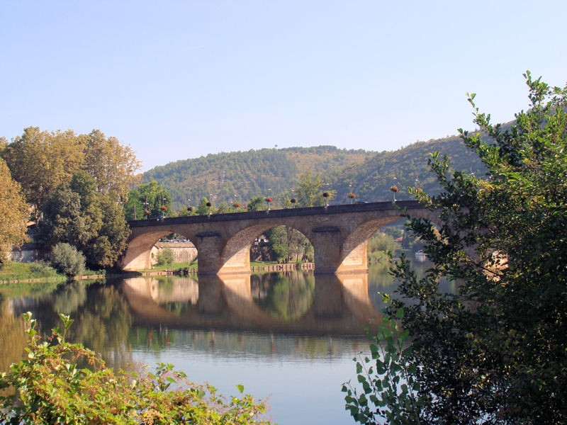 Puente sobre el ro Lot en Cahors