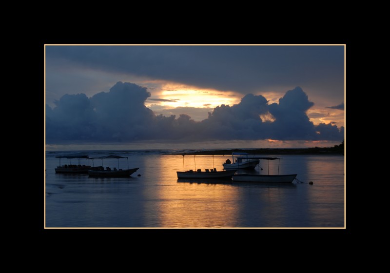 Atardecer en el estuario