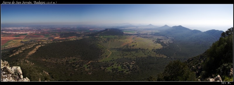 Vista de la Sierra de San Servn