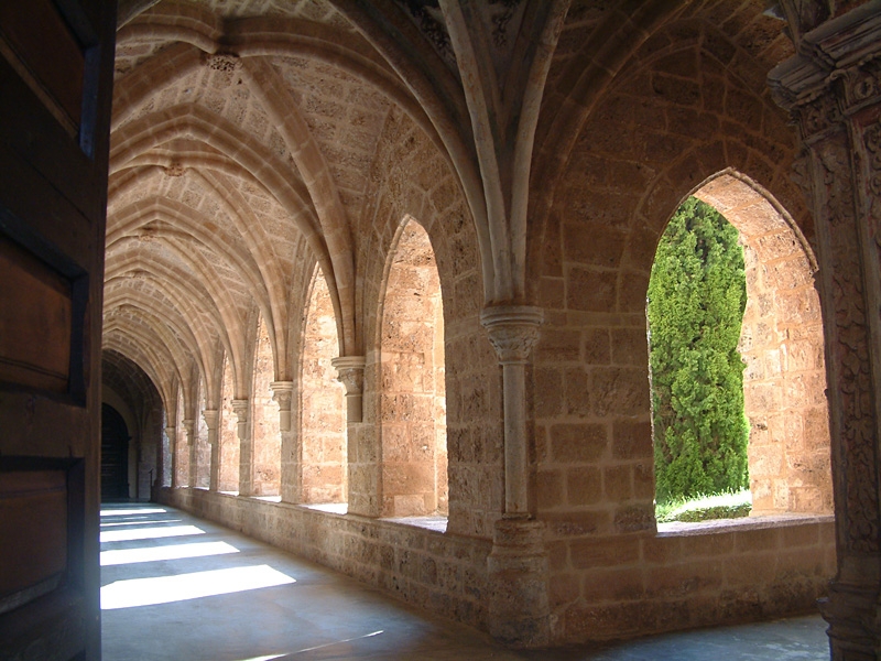 Monasterio de Piedra (claustro)