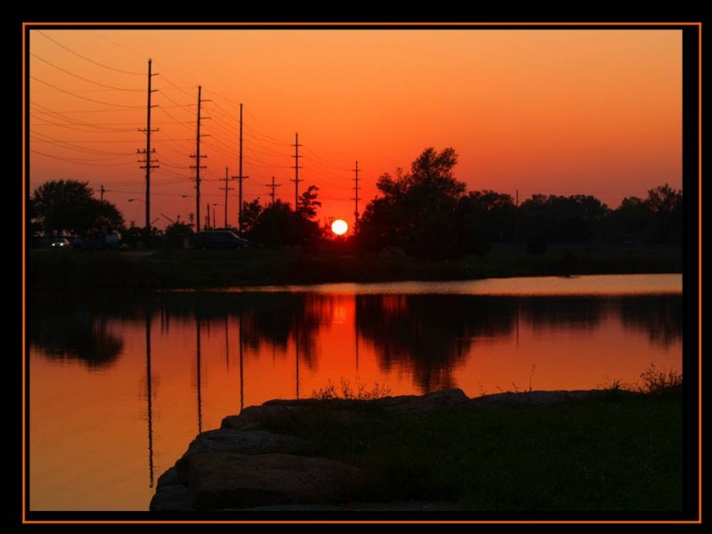 Atardecer en las calles