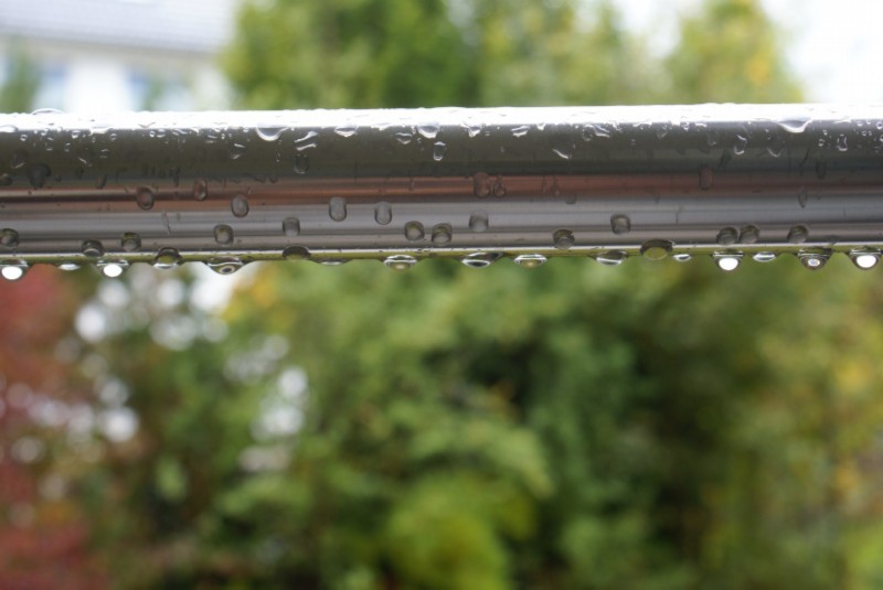 Lluvia en el balcon