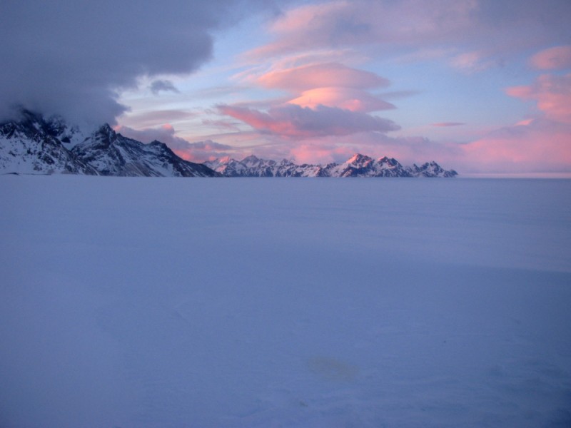 Amanecer En el Campo ( de Hielo)