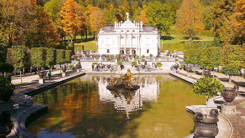 IMAGEN OTOAL DEL PALACIO DE LINDERHOF