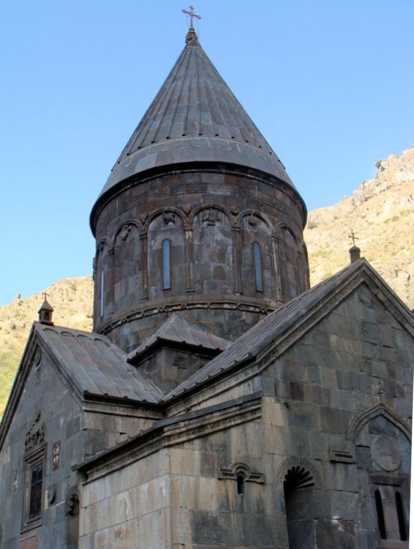 La iglesia armenia de Gehard