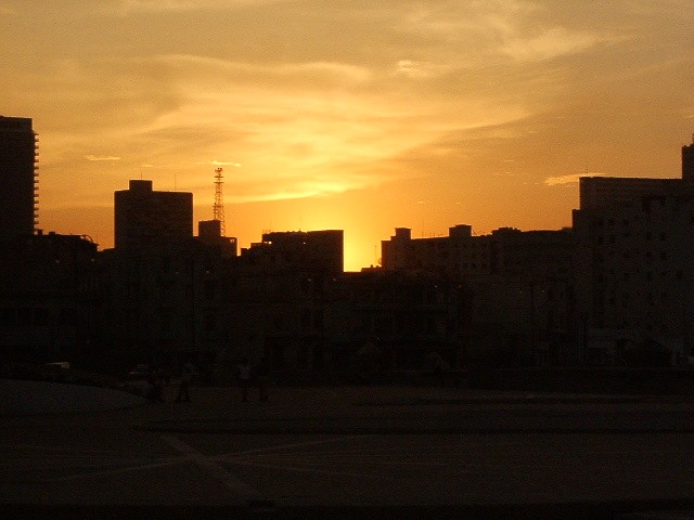 Atardecer habanero