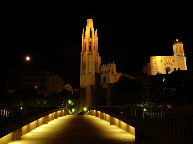 luna llena en Girona