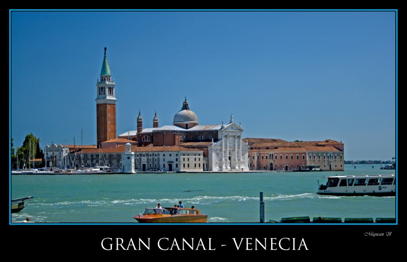 Gran canal de Venecia