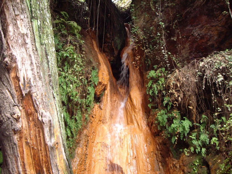 cascada de hierro