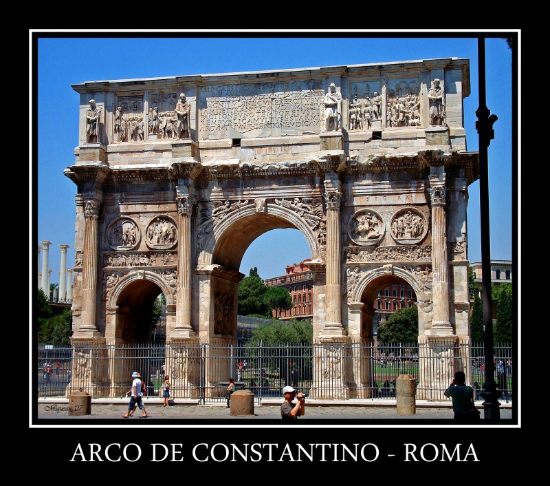 Arco de Constantino (dedicada a Yogui - 1991 )
