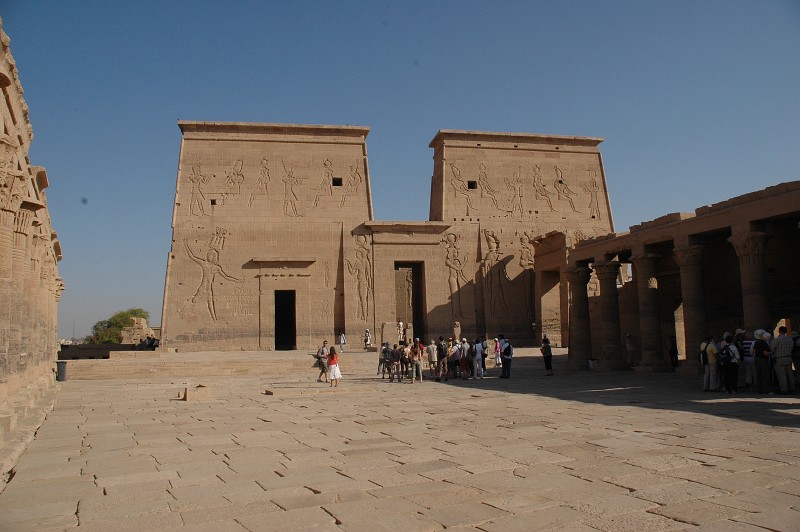 Philae. Fachada