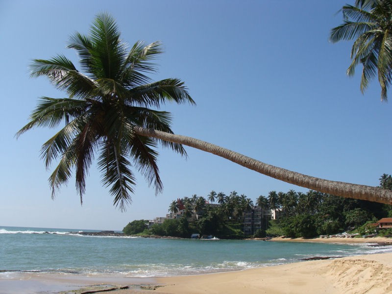 Paradisaca playa en el sur de la isla