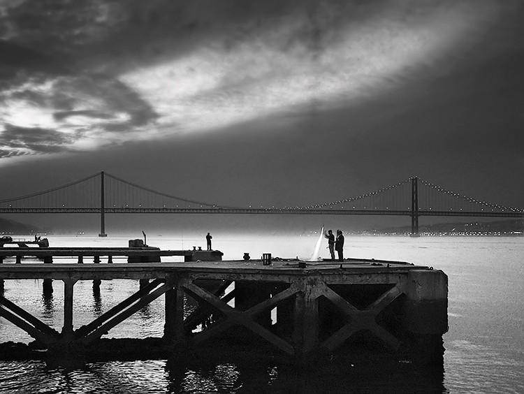  beira do rio Tejo