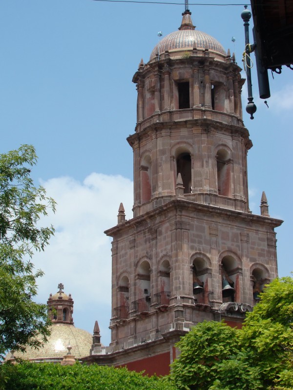 Torre del  templo de San Francisco, QUERETARO, MEXICO