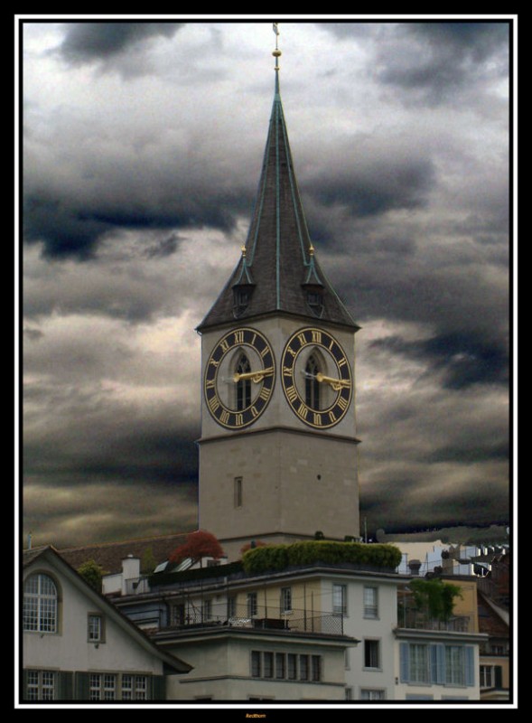Torre del reloj en Zrich