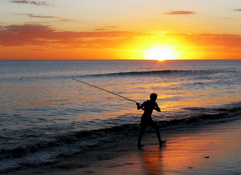 PESCADOR PELEA