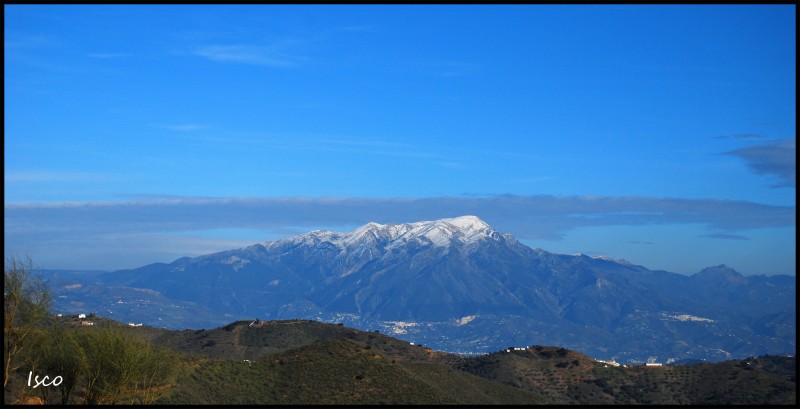 Cumbre nevada (La Maroma)