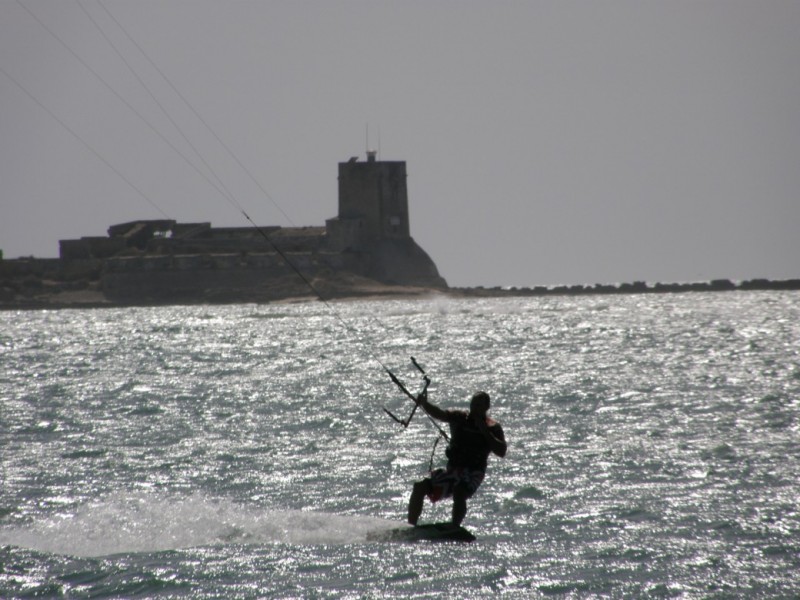 kite y castillo de Sanctipetri