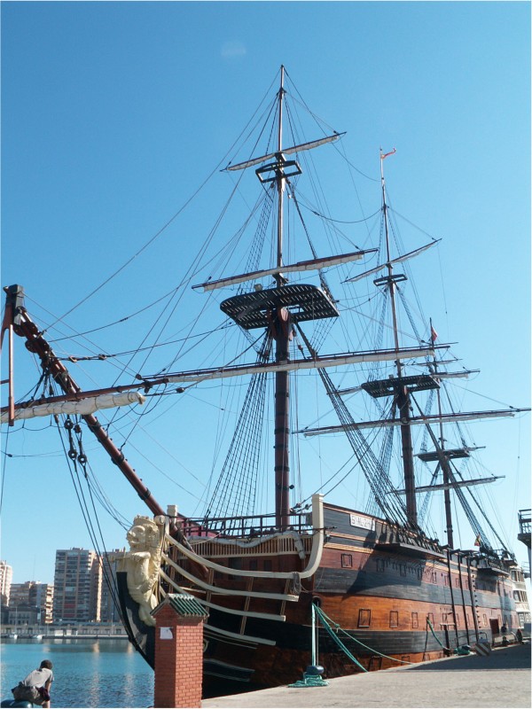 El Santsima Trinidad en el Puerto de Mlaga