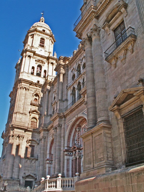 Catedral de Mlaga (fachada principal)